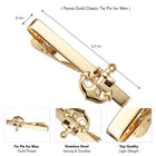 Elegant Marine Marvel Stones Tie Pin