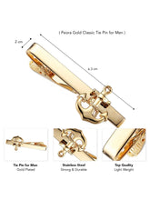 Elegant Marine Marvel Stones Tie Pin