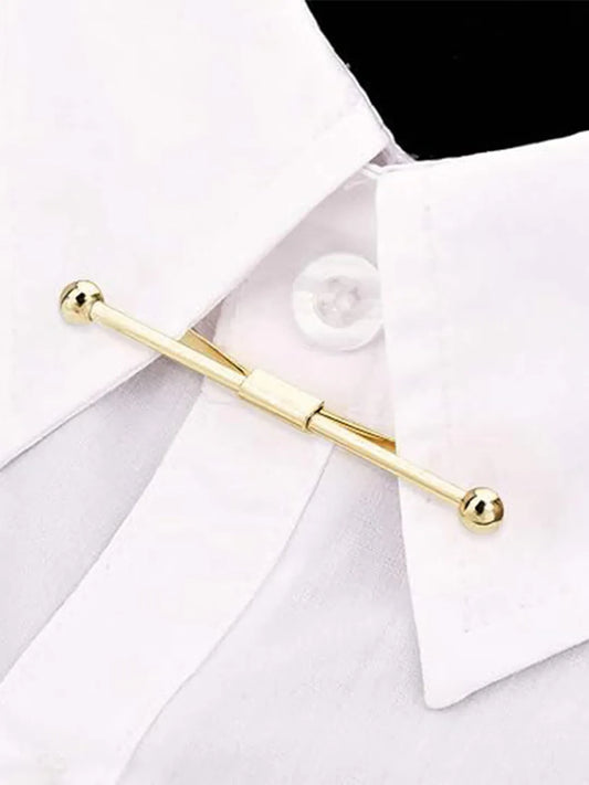 Contemporary Dual Bar Tie Pin for Men
