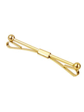 Contemporary Dual Bar Tie Pin for Men