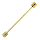Peora Sleek Gold Bar Tie Clip