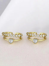 ove Spark CZ Double Band Toe Ring
