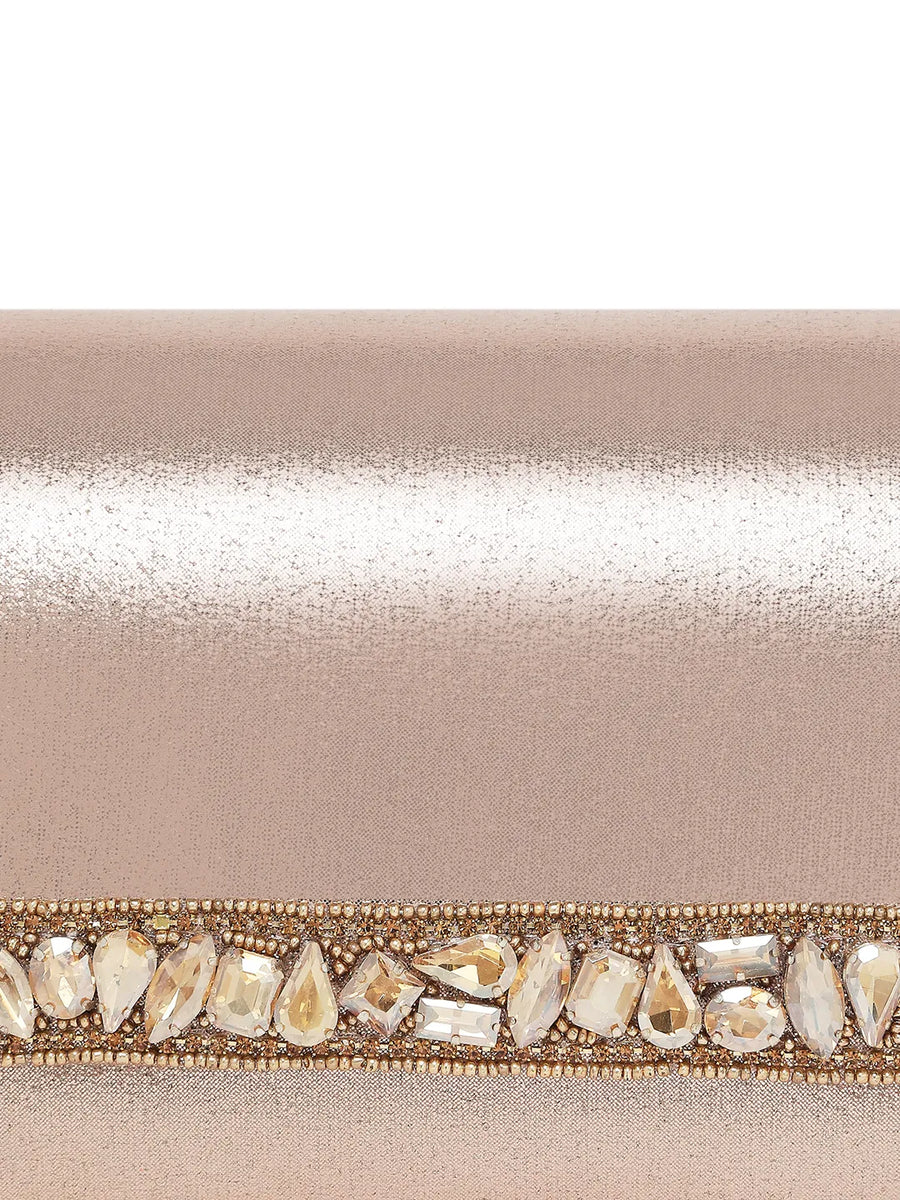 Sleek Sparkle Clutch by Peora | Chic Evening Fashion Accessory

