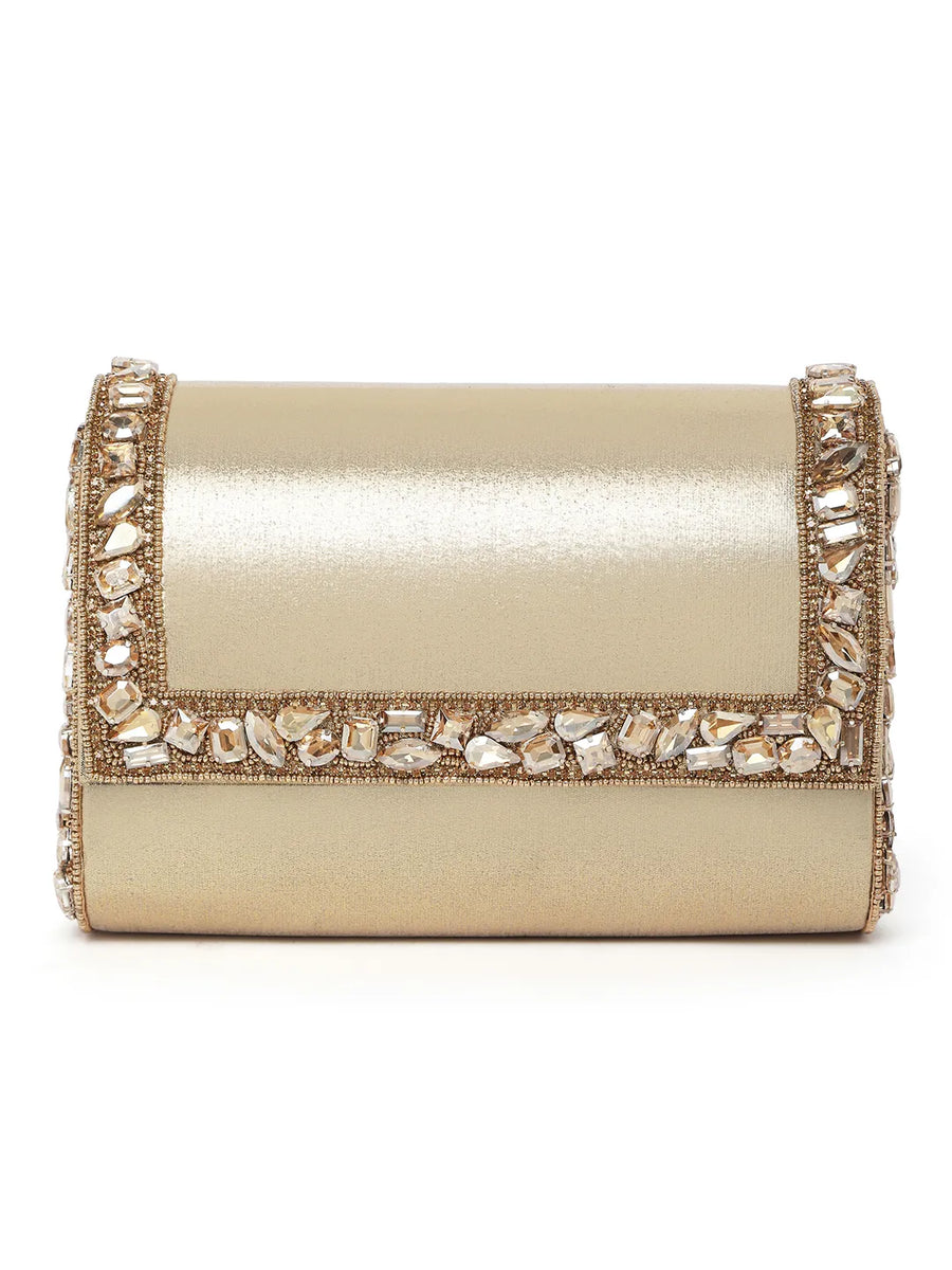 Sleek Sparkle Clutch by Peora | Chic Evening Fashion Accessory

