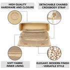 Sleek Sparkle Clutch by Peora | Chic Evening Fashion Accessory

