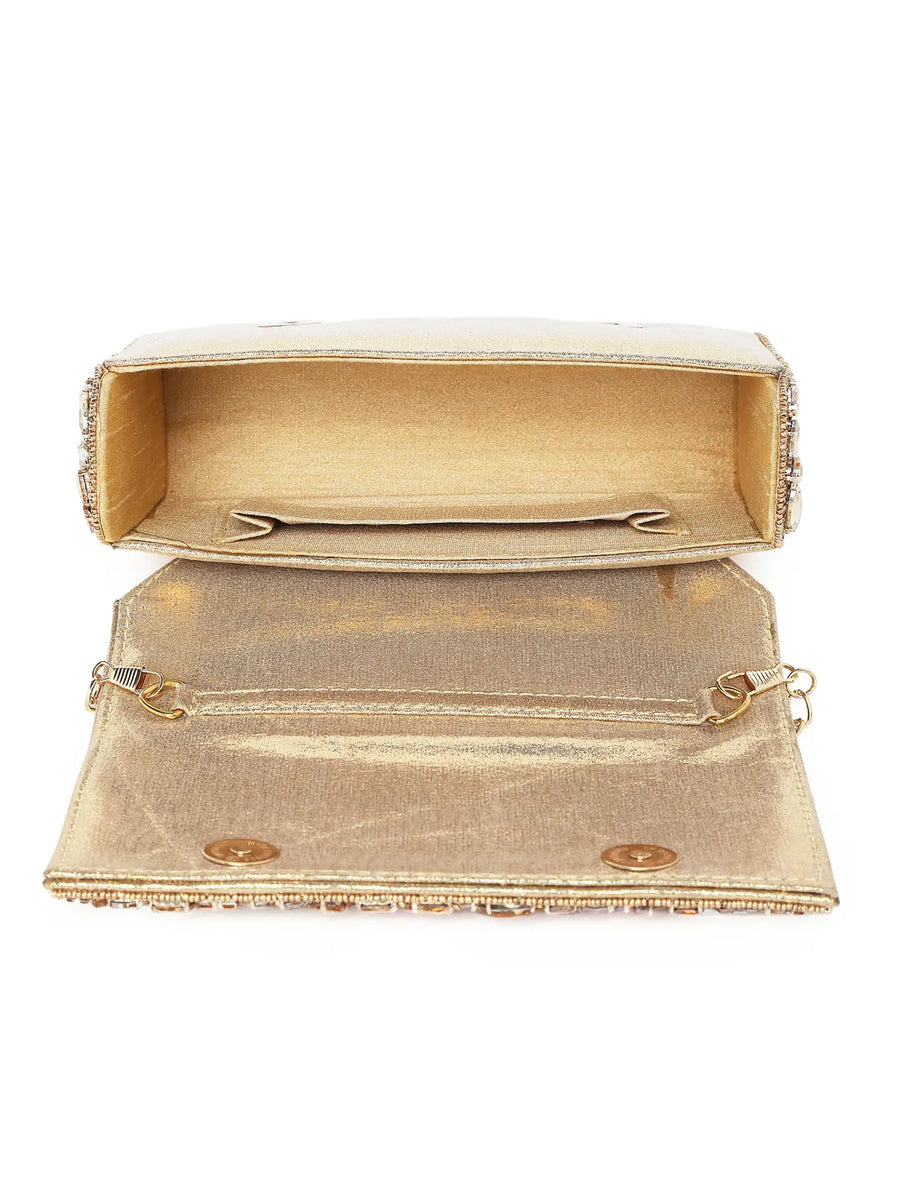 Sleek Sparkle Clutch by Peora | Chic Evening Fashion Accessory

