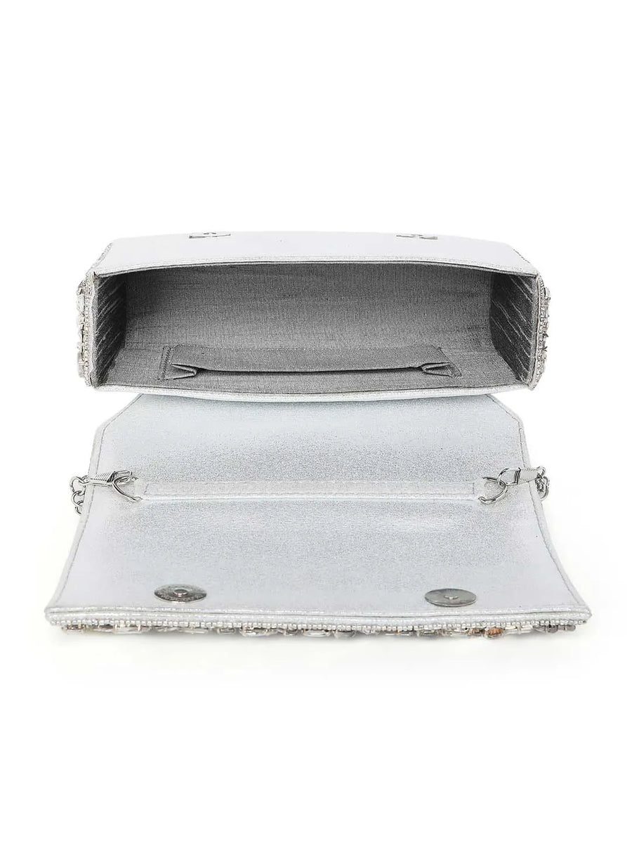 Sleek Sparkle Clutch by Peora | Chic Evening Fashion Accessory

