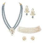 Choker & Pearl Set – Elegant & Trendy Jewellery Collection | Peora