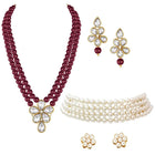 Choker & Pearl Set – Elegant & Trendy Jewelry Collection | Peora