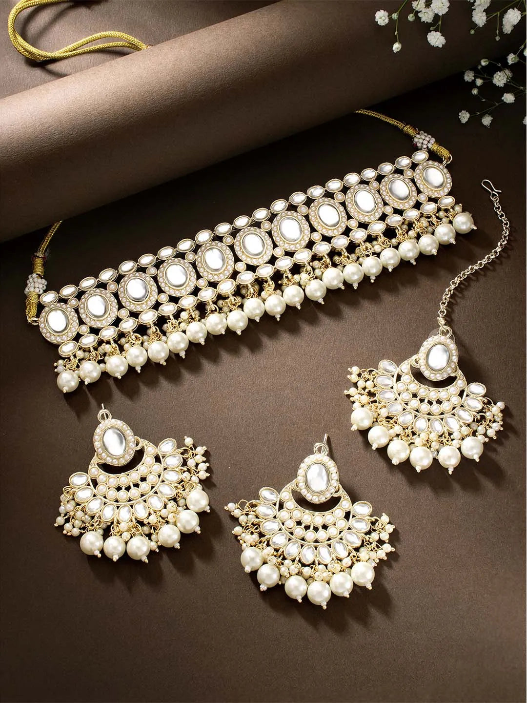 Kundan Choker Set – Traditional Bridal Jewellery | Peora