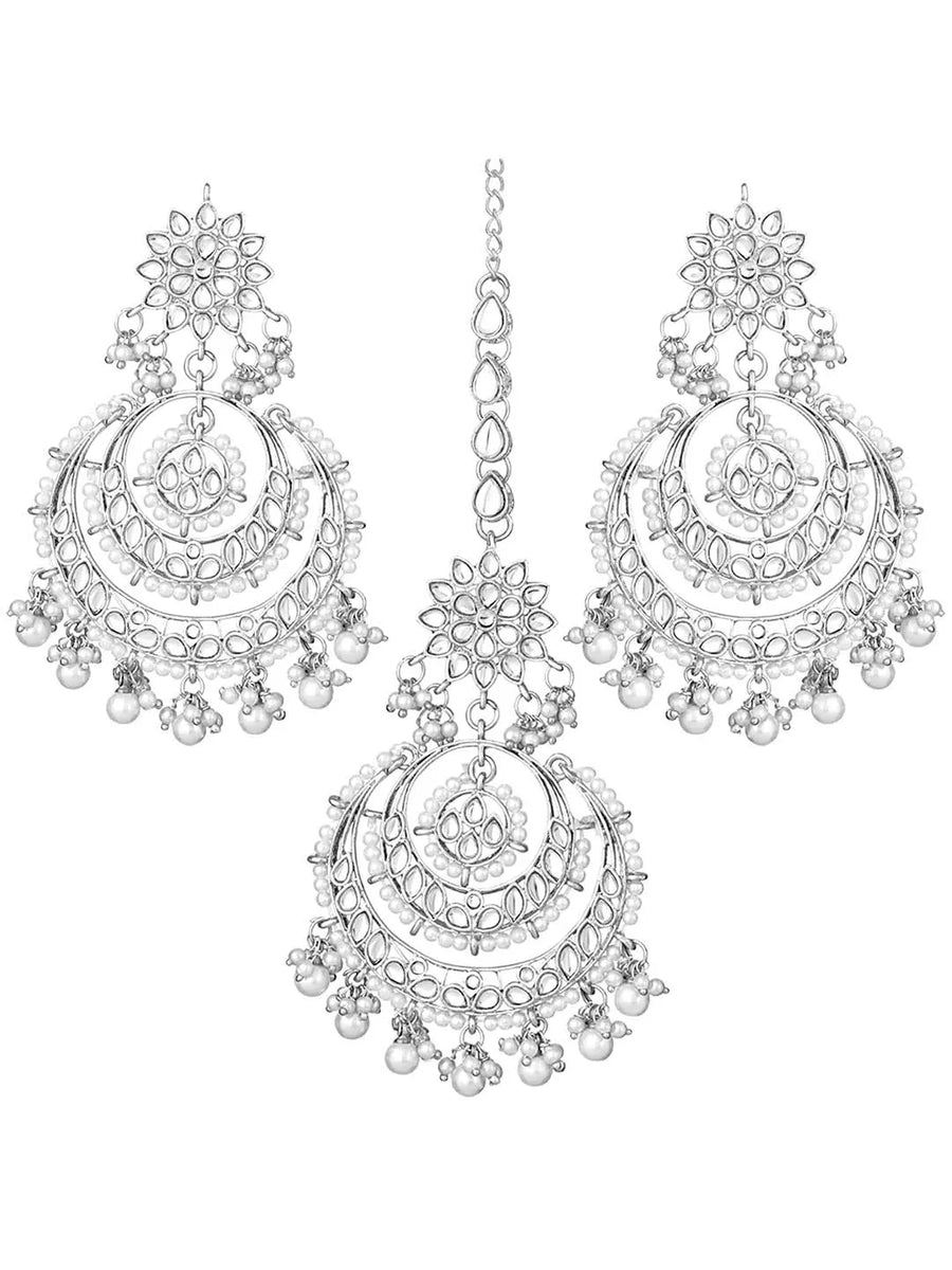 Maangtikka Set – Traditional Head Jewellery for Women | Peora