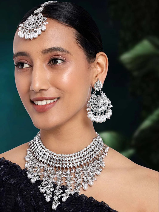 Pearl Necklace Set – Elegant & Timeless Jewellery | Peora