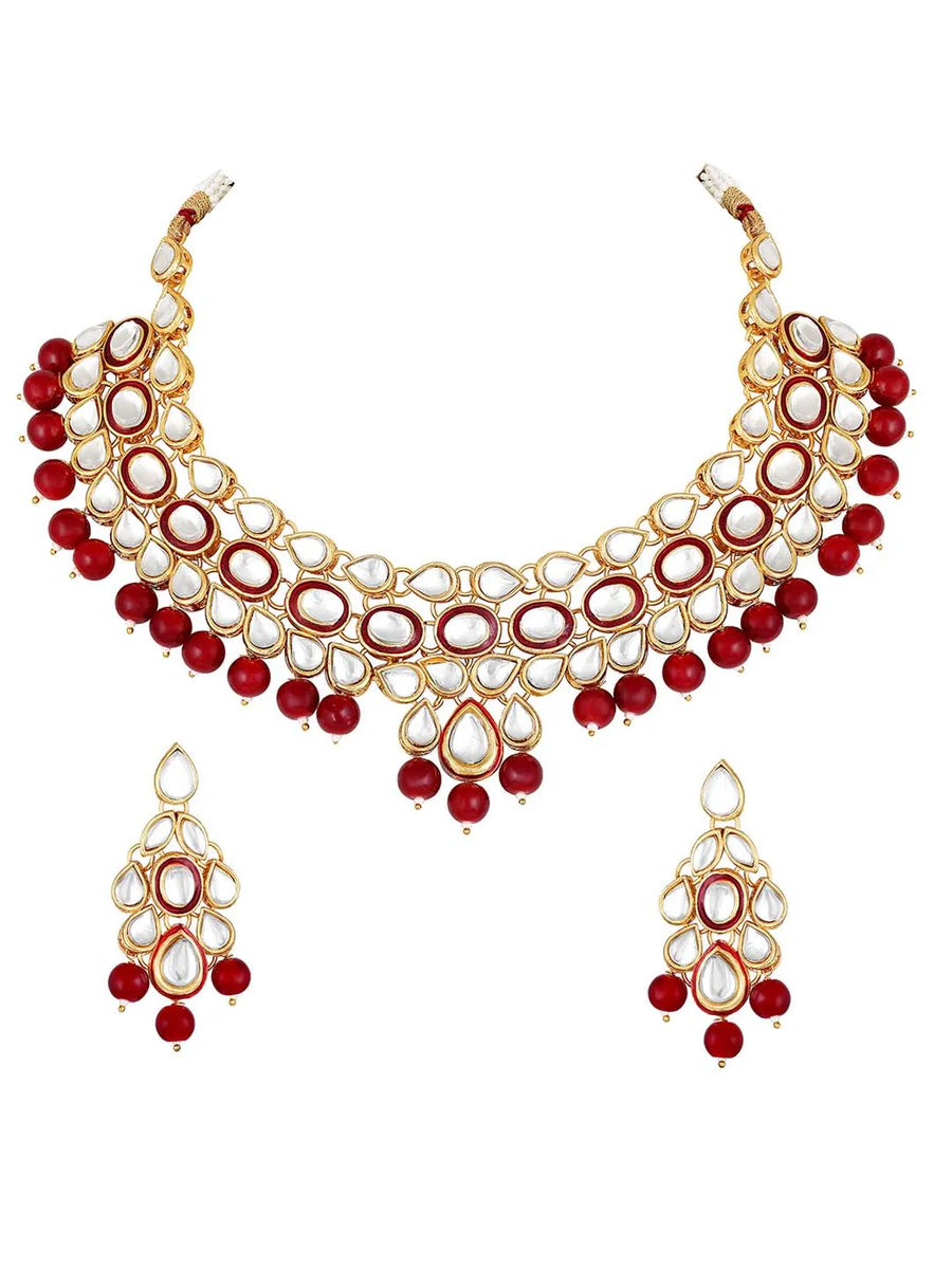 Kundan Necklace Set | Peora Jewellery – Regal Heritage Designs