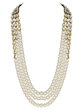 Radiant Strings Pearl Long Necklace Set