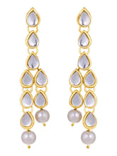 Radiant Strings Pearl Long Necklace Set