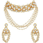Pearl Statement Choker Set – Bold Fashion Jewellery by Peora


