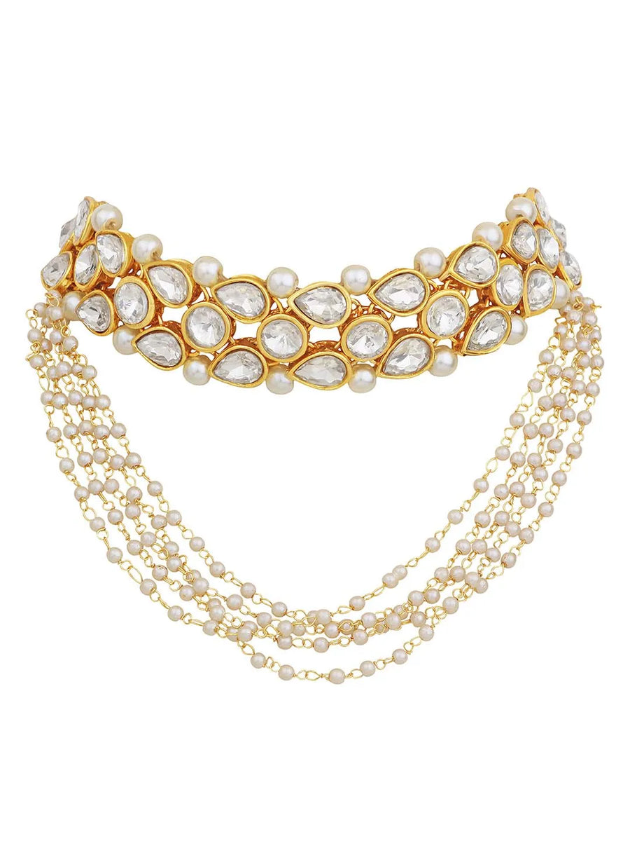 Pearl Statement Choker Set – Bold Fashion Jewellery by Peora

