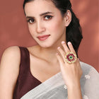 Symphony Statement Ring | Bold & Elegant Design by Peora

