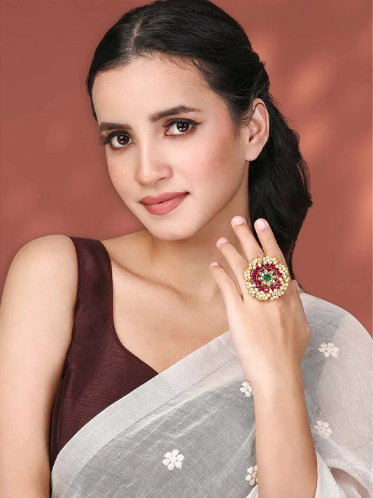 Symphony Statement Ring | Bold & Elegant Design by Peora

