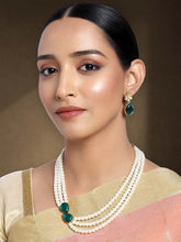 Stones Necklace Set – Dazzling Ethnic Jewellery | Peora