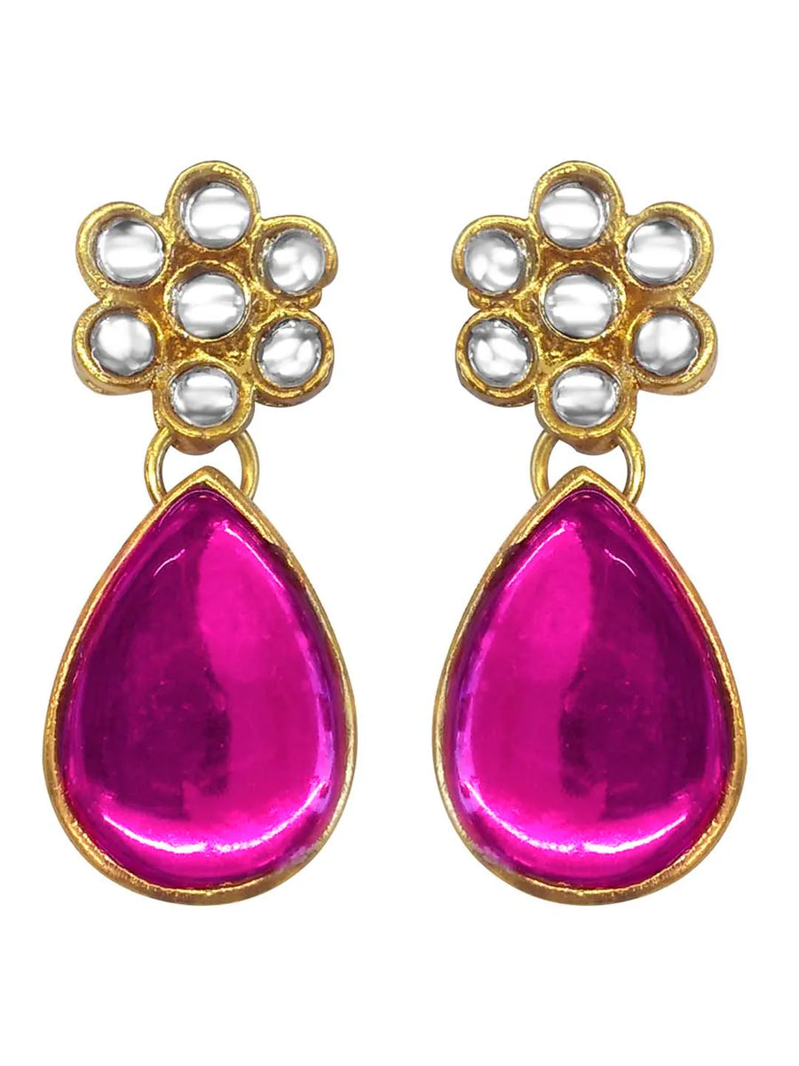 Stones Necklace Set – Dazzling Ethnic Jewellery | Peora