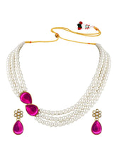 Stones Necklace Set – Dazzling Ethnic Jewellery | Peora