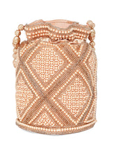 Pearl & Stones Potli Bag by Peora | Elegant Ethnic Fashion Accessory

