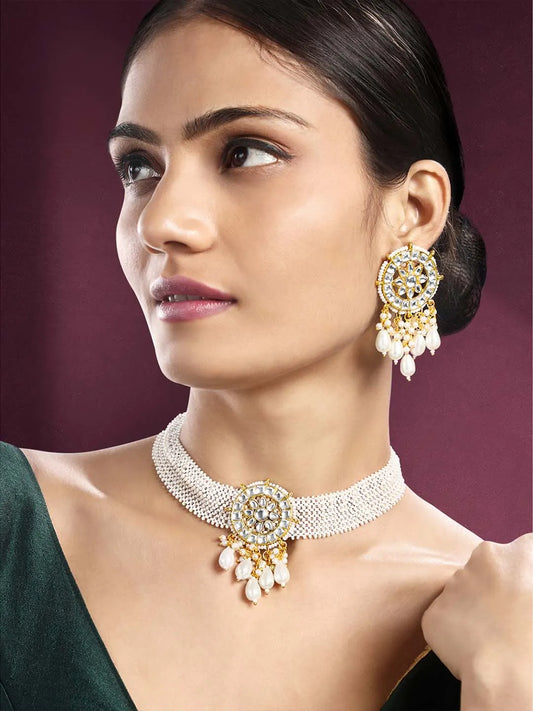 Choker Necklace Set by Peora | Stylish Fashion Jewellery for Women

