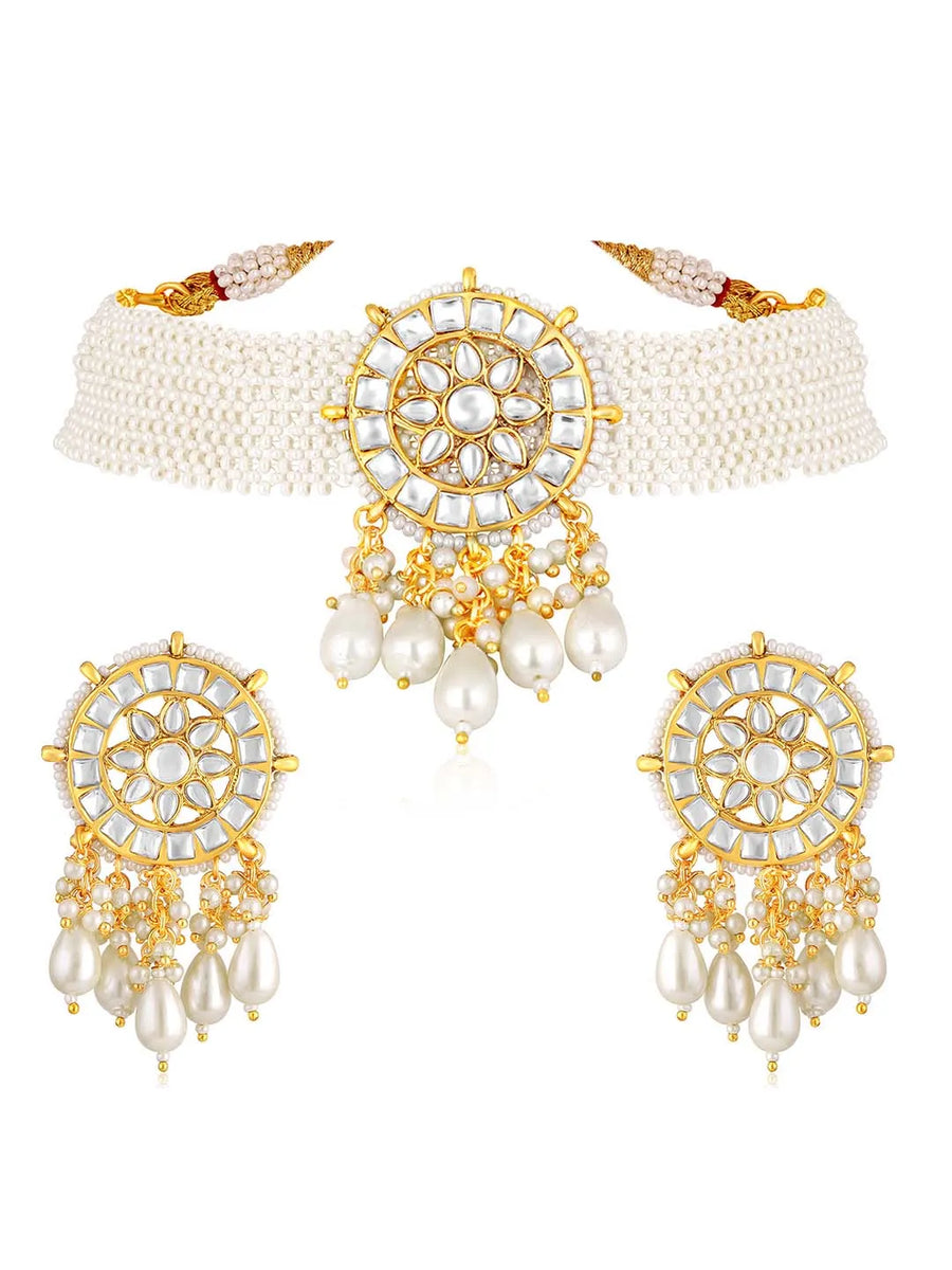 Choker Necklace Set by Peora | Stylish Fashion Jewellery for Women

