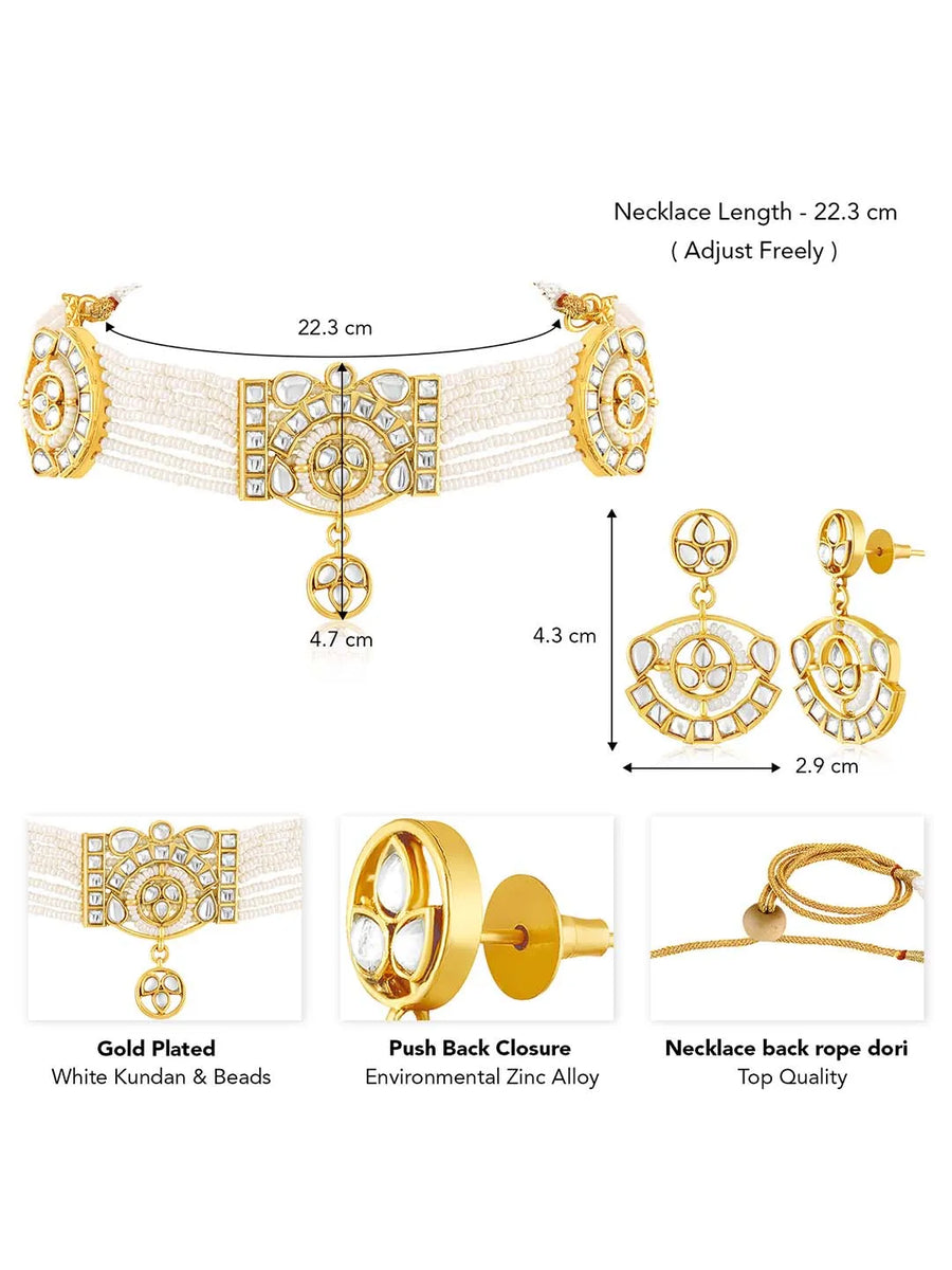 Choker Necklace Set by Peora | Fashion Jewellery for Elegant Style

