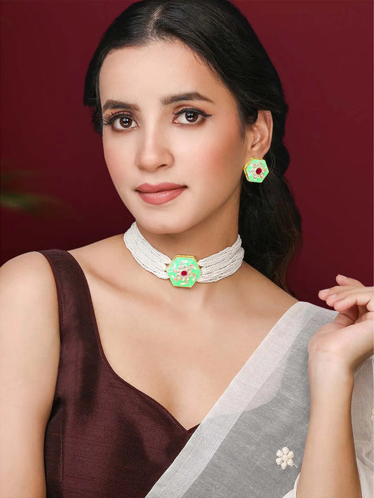Choker Set – Designer Ethnic & Contemporary Jewellery | Peora