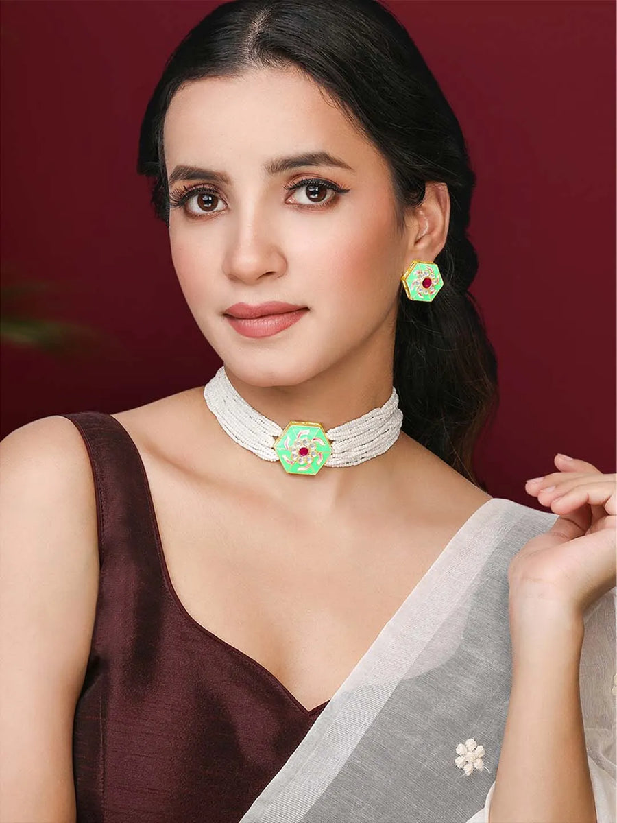 Choker Set – Designer Ethnic & Contemporary Jewellery | Peora