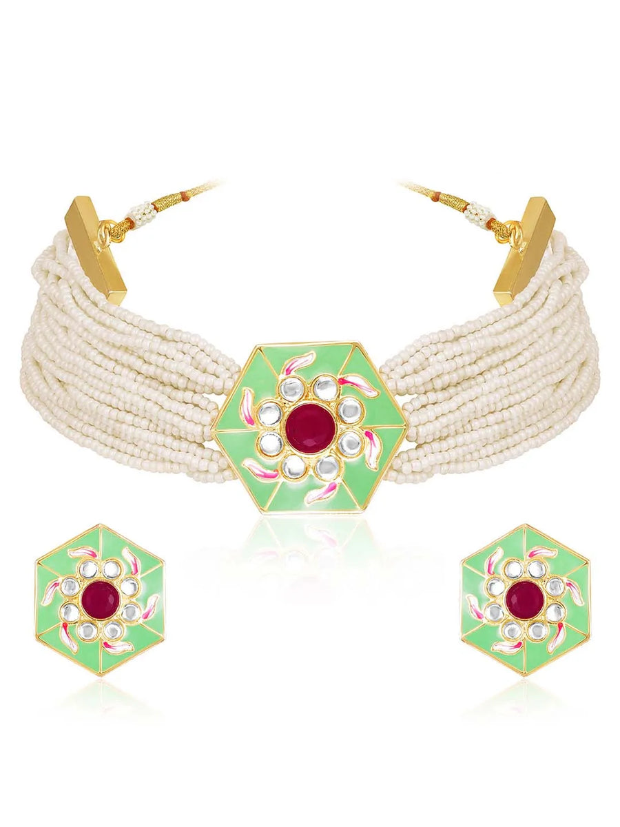 Choker Set – Designer Ethnic & Contemporary Jewellery | Peora