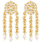 Pearls Dangle Earrings – Timeless Jewellery by Peora

