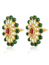 Petite Petals Stud Earrings | Peora Delicate Floral Jewellery

