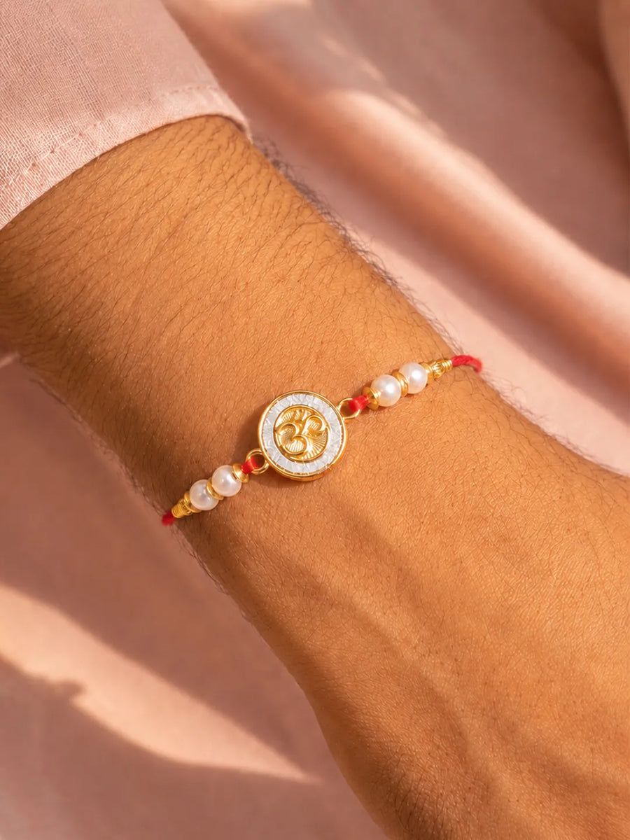 Peora Evil Eye Beaded Rakhi for Brother | Set of 3