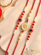 Peora Evil Eye Beaded Rakhi for Brother | Set of 3