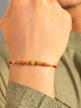 Peora Sandalwood Beads Rakhi for Brother | Set of 3