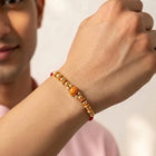 Peora Sandalwood Beads Rakhi for Brother | Set of 3