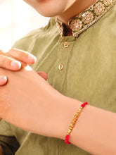 Peora Sandalwood Beads Rakhi for Brother | Set of 3