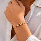 Peora Golden Beaded Rakhi for Brother | Set of 3