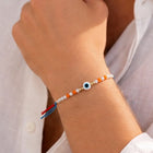 Peora Evil Eye Crystal Rakhi for Brother | Set of 3