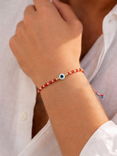Peora Evil Eye Crystal Rakhi for Brother | Set of 3