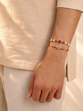 Peora Crystal Evil Eye Rakhi for Brother | Set of 2