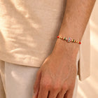 Peora Crystal Evil Eye Rakhi for Brother | Set of 2