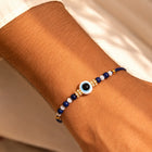 Peora Evil Eye Beaded Rakhi for Brother | Set of 2