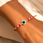 Peora Evil Eye Beaded Rakhi for Brother | Set of 2
