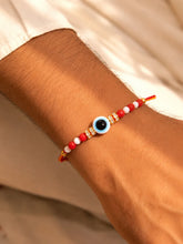 Peora Evil Eye Beaded Rakhi for Brother | Set of 2