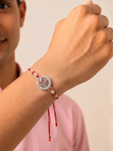 Peora Oxidized Om Rakhi for Brother | Set of 2