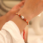 Peora Colourful Beaded Rakhi for Brother | Set of 4
